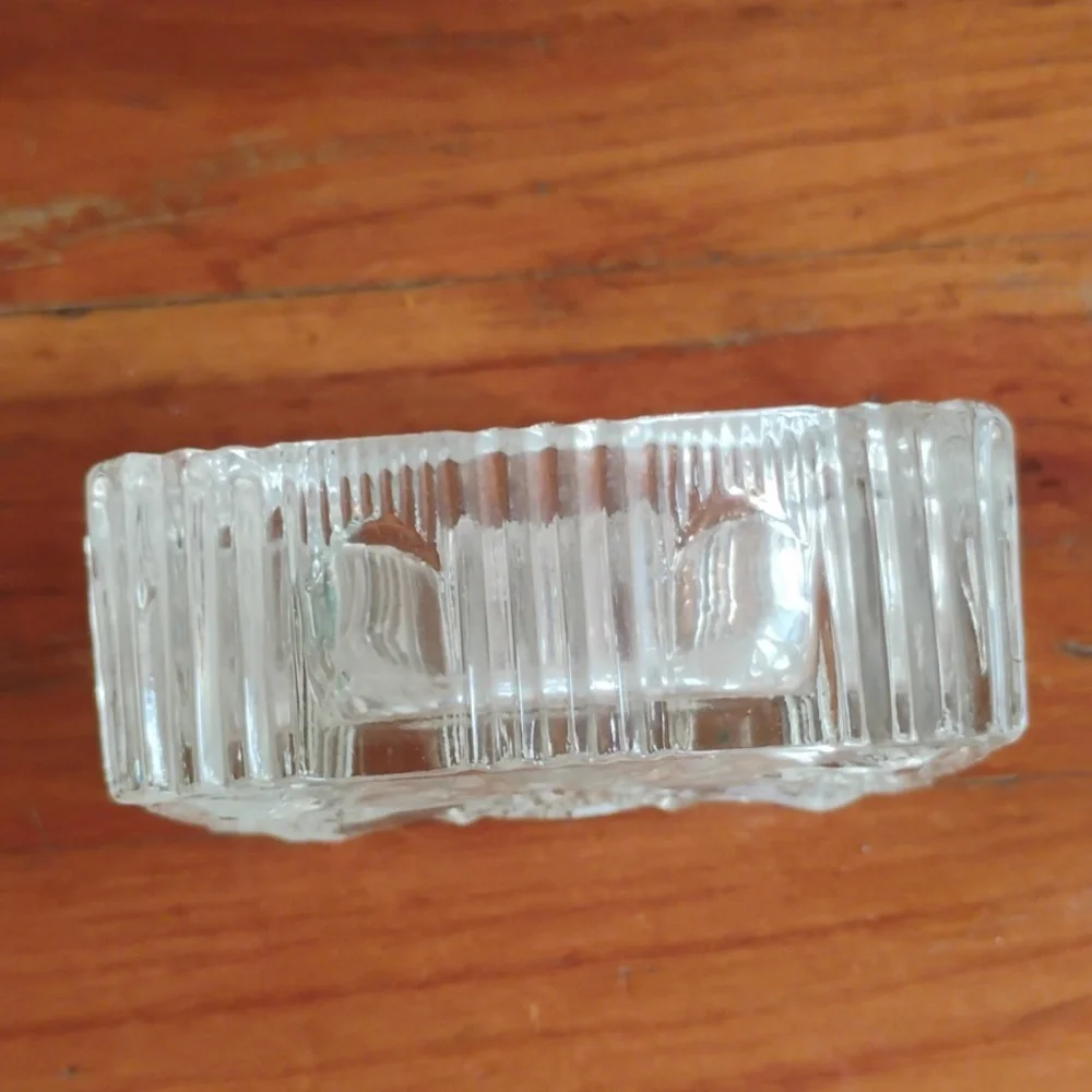 🚬  CRYSTAL ASHTRAY Vintage  EPLVC